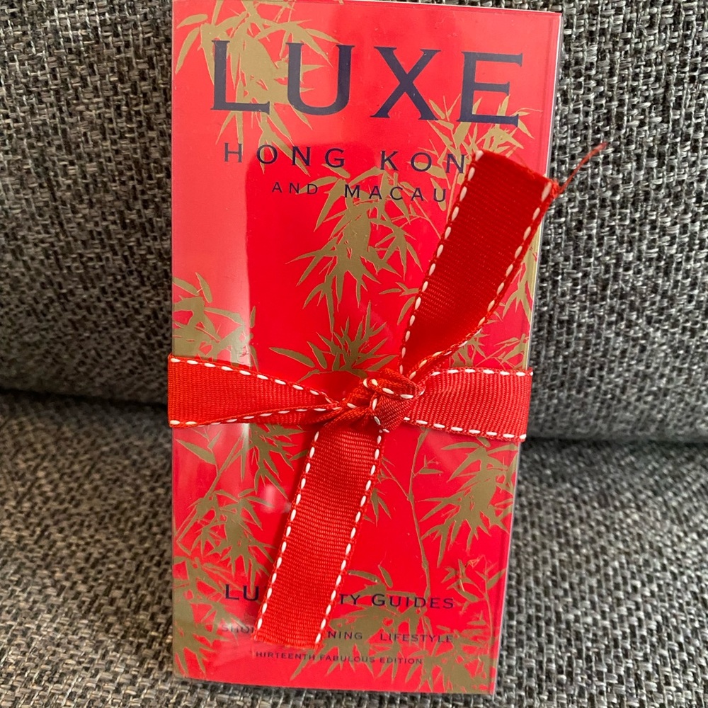 Luxe City Guide Hong Kong Third Edition NWT